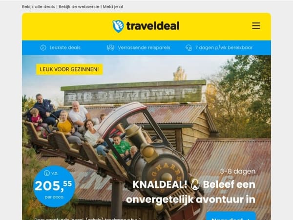 🎢 Attractie- & Vakantiepark Slagharen v.a. 205,55 (2 volw + 2 kids!) | Rondreis Trentino & Gardameer v.a. 699 p.p.!