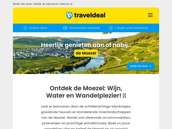 Hey Reiziger, zin in een weekendje naar de Moezel? ✨🍇