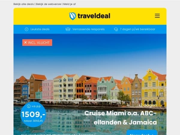 Van Caraïben tot Ibiza: jouw tropische deals staan klaar ☀️