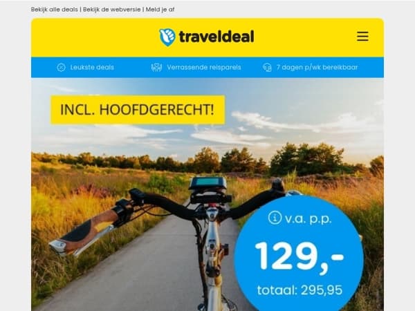 ALLEEN VANDAAG NOG! ⏰ 3 dgn Landgoedhotel de Veluwe + ontbijt & diner v.a. 129 | LUXE 4*-Crowne Düsseldorf + ontbijt v.a. 39,50 p.p.!