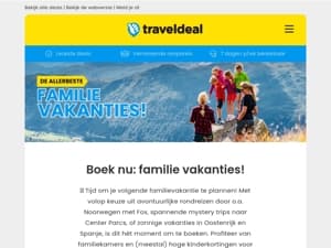 De allerbeste familievakanties! 🏕️ Nu nog volop keuze voor deze zomer! ☀️