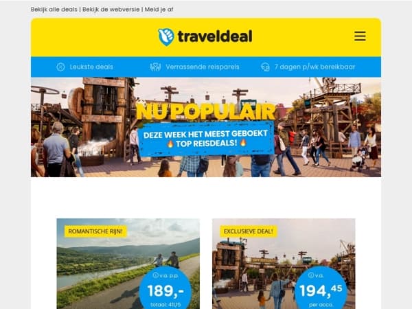 NU POPULAIR! 🔥 Exclusieve Slagharen DEAL | All-inclusive aan de Rijn | Historisch 4*-hotel Zutphen & MEER!