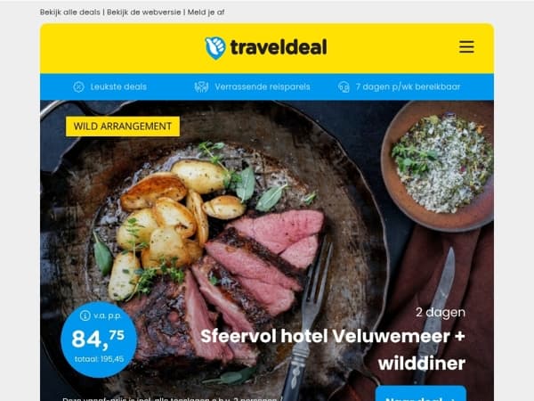 🍂 Wildarrangement Veluwemeer v.a. 84,75 | 🌌 12-daagse Hurtigruten Cruise o.b.v. volpension tijdens noorderlichtseizoen 2245 p.p.!