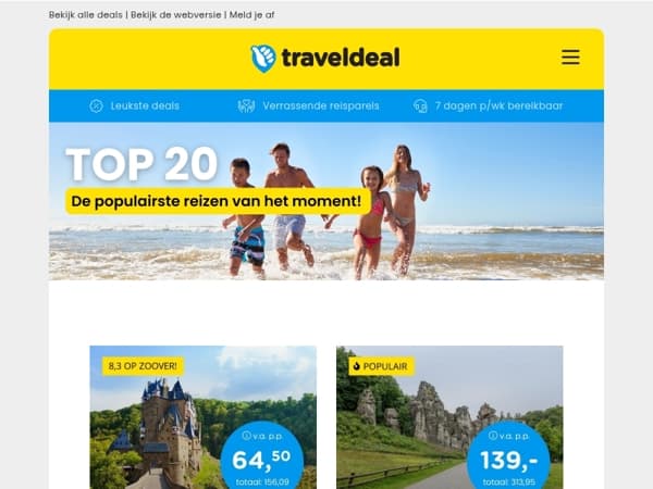 De populairste reizen van het moment! 🎯 Wijndorp Moselkern + ontbijt 64,50 | 4*-hotel Nijmegen + ontbijt & diner v.a. 99 | Andre Rieu Deal v.a. 332,50 & meer!