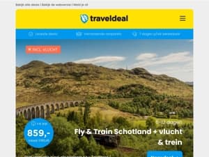 Fly & Train | Zonvakanties | Rondreizen & meer