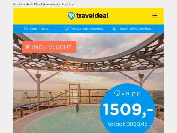 NIEUW! 🤩 8-daagse cruise Westkust & Marokko + PREMIUM all-inclusive v.a. 1329 | Gloednieuw 4*-hotel in Drenthe + ontbijt 49,50 p.p.!