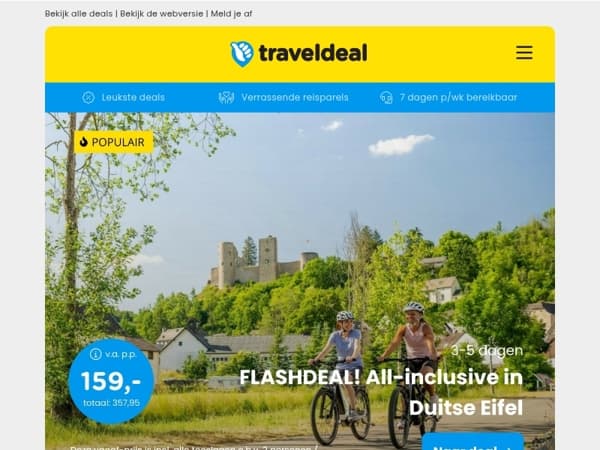 LAATSTE KANS: deze deals lopen af! 😱 All-inclusive Duitsland | EuroParcs Veluwemeer & Vakantiepark Dierenbos!
