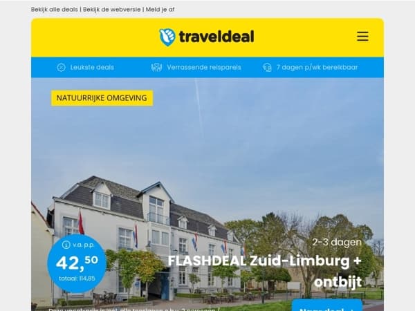 Hey Avonturier, Limburg wacht op jou! 🌟 Ontdek kastelen, kerstmarkten en stedentrips!