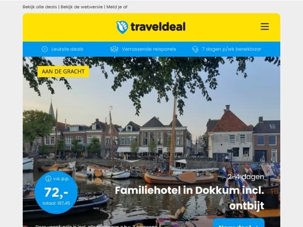 Familiehotel in Dokkum + ontbijt 72 | Gooische Villa Hilversum + NS treinretour v.a. 99,50 p.p.!