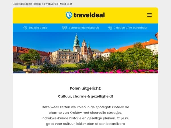 ✨ Polen uitgelicht: ontdek Krakau of ga voor een rondreis!
