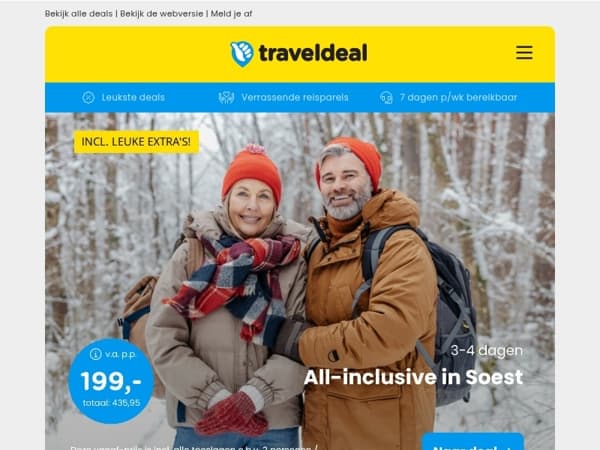 3 dgn all-inclusive Soest (DE) v.a. 199,- p.p. 🌲 | Wegens succes verlengd: Landgoedhotel Achterhoek + ontbijt + diner 75,- p.p.! 🔥