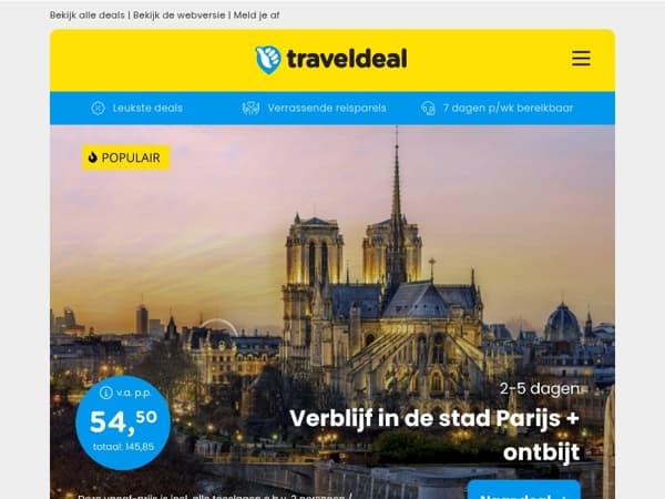 Psst… hier zijn 5 bestemmingen om samen verliefd op te worden! 💕