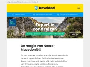 Gaaf! 🤩 8-daagse georganiseerde groepsrondreis Noord-Macedonië v.a. 1149 p.p.!