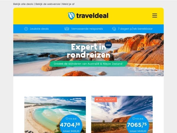 Ontdek de wonderen van Australië & Nieuw Zeeland met Fox Reizen! 🩵