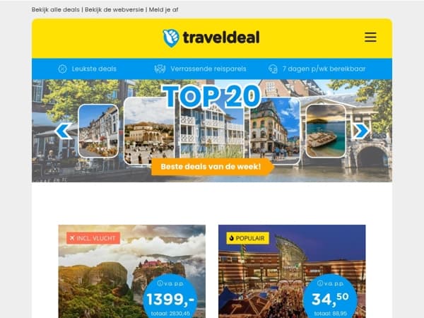 Whoop, dit zijn DÉ favorieten van onze reizigers! ❤️