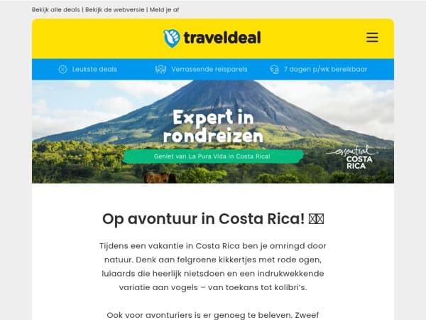 🌿✨ Ontdek La Pura Vida: jouw droomreis naar Costa Rica!