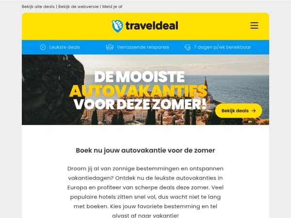 🚗 Boek nu jouw autovakantie voor de zomer - deze hotels zijn snel uitverkocht!