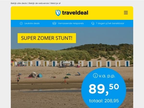 🌞 3 dgn nabij de kust in Zeeland + ontbijt v.a. 89,50 | 4*-Beach Hotel aan het strand in Makkum + GRATIS parkeren v.a. 34,50 p.p.! 😯
