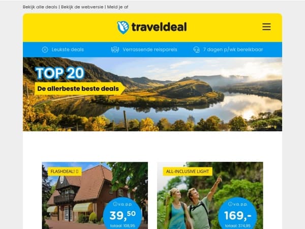 DE TOP DEALS! 🔥 BEACH Hotel Zuid-Holland | All-inclusive Beierse Woud | LUXE Hilton Luxemburg & MEER!