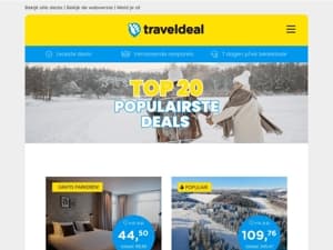 ⏳ Ontdek snel! De 𝐩𝐨𝐩𝐮𝐥𝐚𝐢𝐫𝐬𝐭𝐞 deals van het moment 👉 4*-hotel de Vecht + wellness 44,50 | Sauerland + 2x diner & meer!