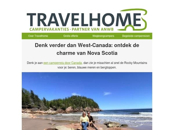 Op camperreis door Nova Scotia met Travelhomie Susanne