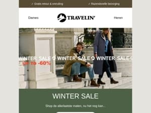 Tot wel 60% korting op winterartikelen