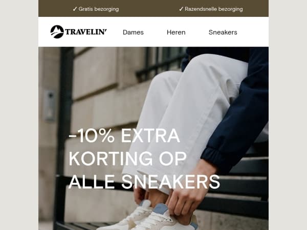 Tijdelijke sneaker deal! ⌛