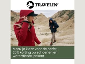 Regenachtige korting!