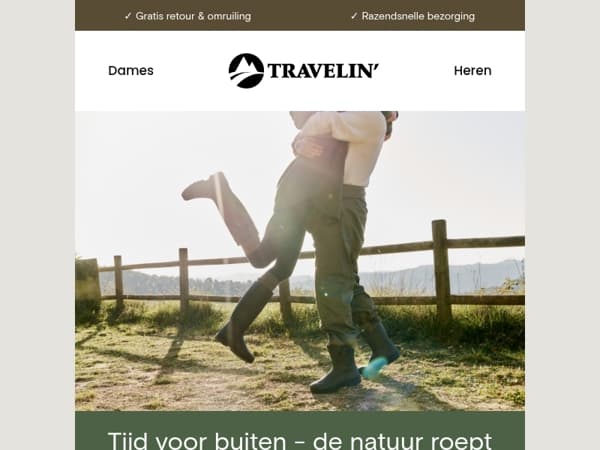 De lente roept: trek eropuit met Travelin'