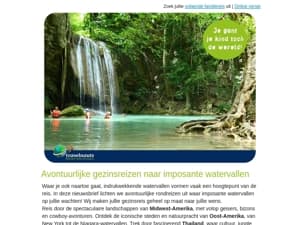 Avontuurlijke familiereizen naar imposante watervallen