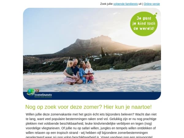 Nog op zoek voor deze zomer? Hier kunnen jullie heen!