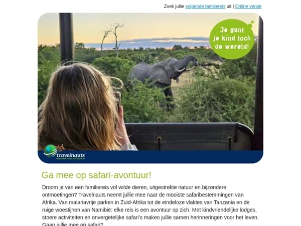 Ga mee op safari-avontuur! 🦁