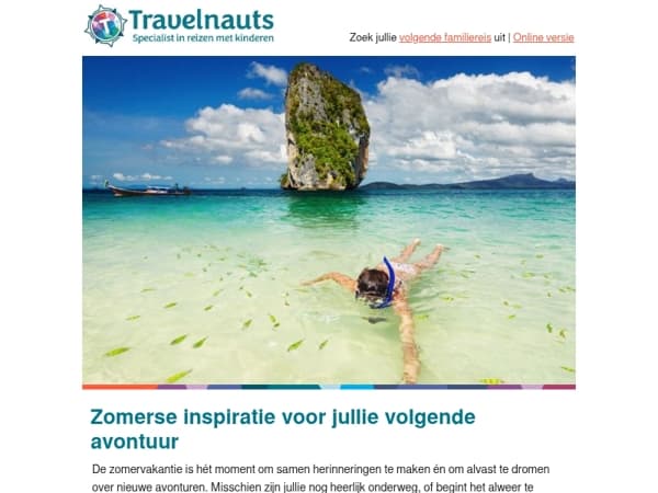 Zomerse reisinspiratie: safari, Europa, Thailand & meer! ☀️
