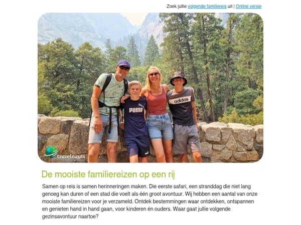 Hoi Mail, ontdek de mooiste familiereizen