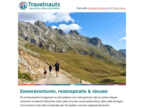Zomeravonturen, reisinspiratie & nieuws van Travelnauts ☀️