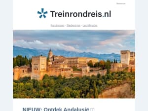 Treinvakantie in 2025? Ontdek Andalusië🇪🇸