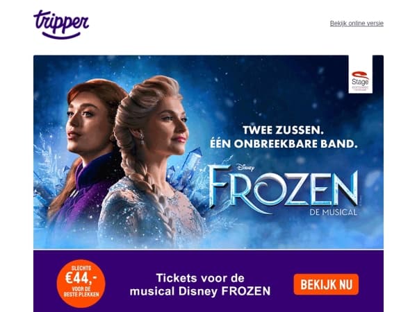 Laatste kans! De Musical Disney FROZEN