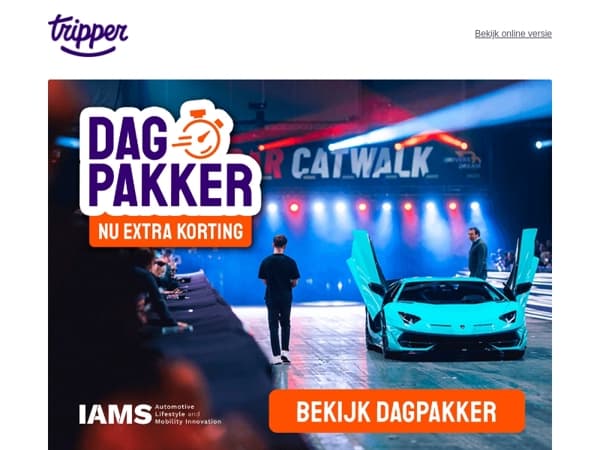 Laatste kans! Bezoek IAMS dit weekend🏎️