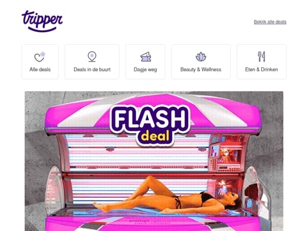 Flashdeal! Zonnebanksessie bij La Costa🌞