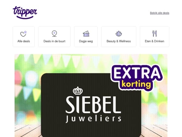 Moederdagtip! Extra korting op Siebel cadeaubon💍