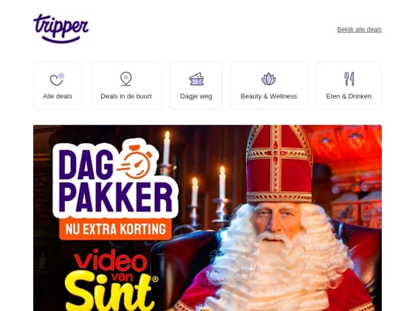 Dagpakker: videobericht van Sinterklaas!🎁