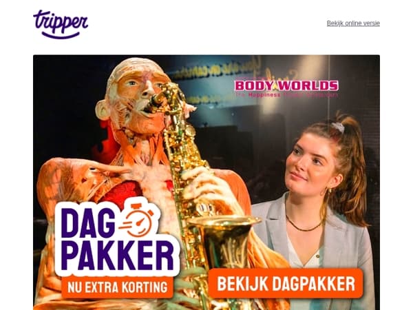 Dagpakker: BODY WORLDS
