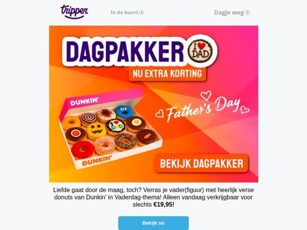 Dagpakker: Dunkin' 🍩