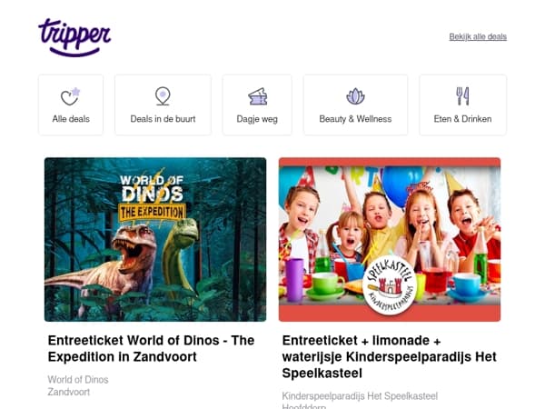 🎡 De leukste uitjes, de beste deals!