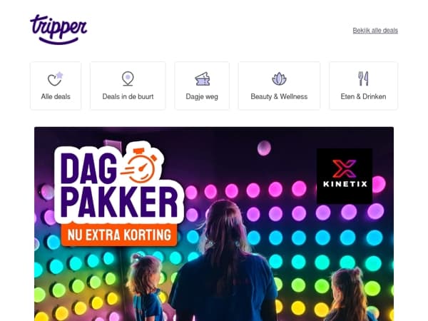 Dagpakker: Playkinetix (1,5 uur) + drankje 🎮