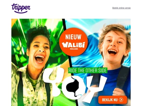 Nieuw: Walibi Holland met 36% korting🎢