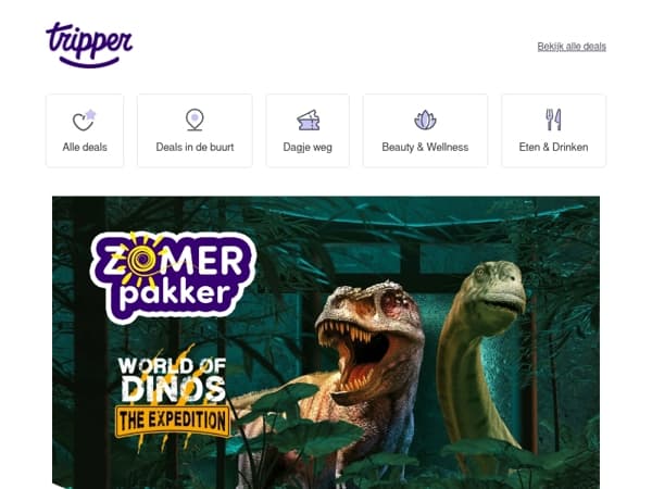 Alleen vandaag extra korting op World of Dinos! 🦖