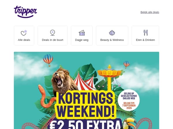 ALLEEN vandaag nog geldig⏰€2,50 extra korting