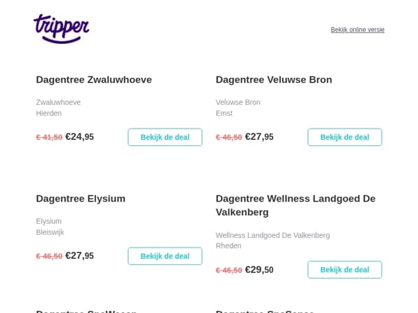 Zwaluwhoeve, Veluwse Bron, Elysium & meer
