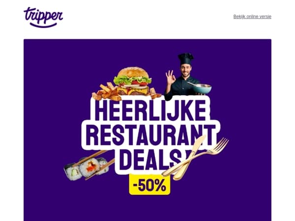 De beste restaurantdeals bij jou in de buurt🍴